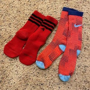 Adidas & Nike youth socks